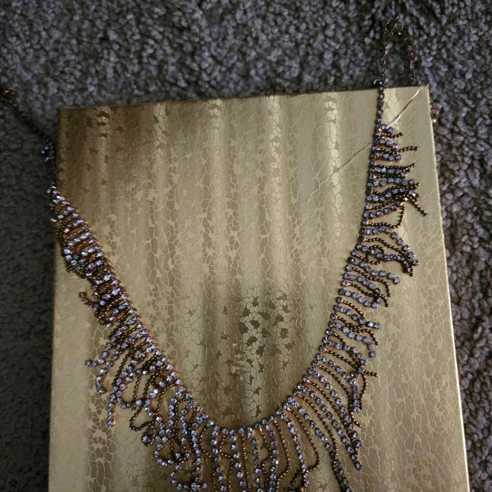 Rose gold fancy jewelry set